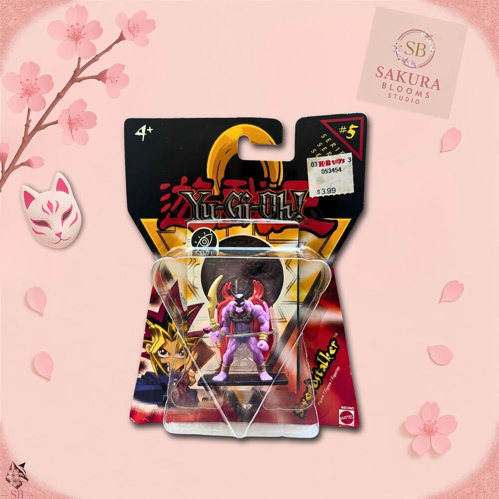 Yu-Gi-Oh Mattel Swordstalker Mini Figure Series 5 #B2080 KB Toys Sealed 2002